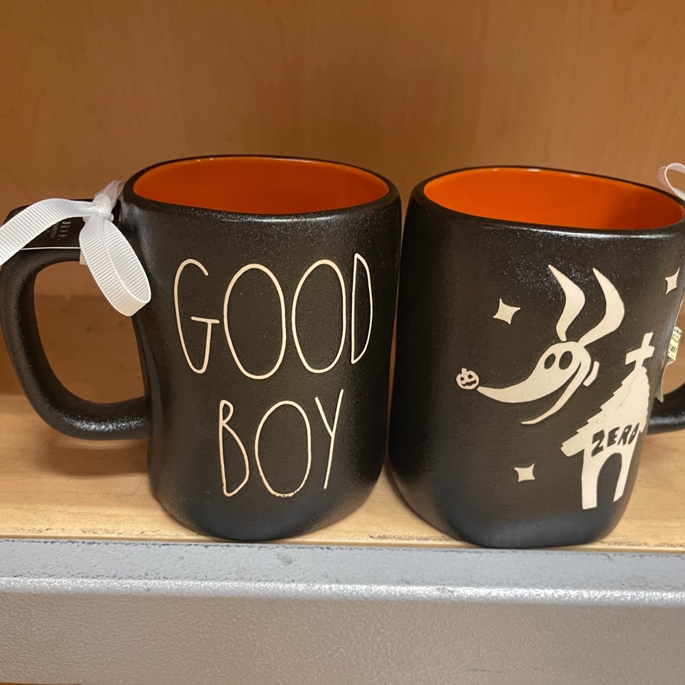 Disney Nightmare Before Christmas Zero Good Boy Halloween Ghost Dog Mug NWT
